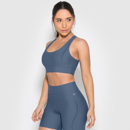 TOP NADADOR REFLETIVO 1000121028 AZUL P