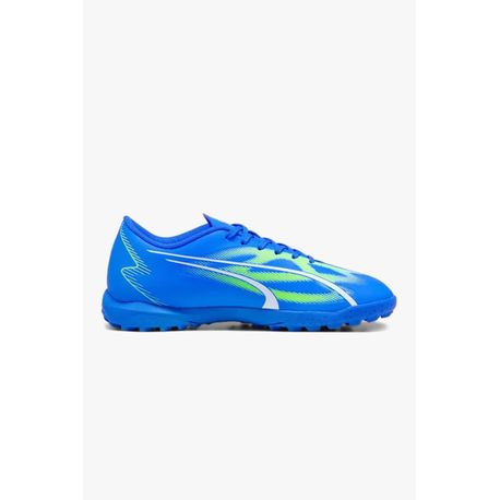 CHUTEIRA ULTRA PLAY TT JR BDP SOC  107657 03-ULTRA BLUE-PUMA WHITE-PRO GREEN 34
