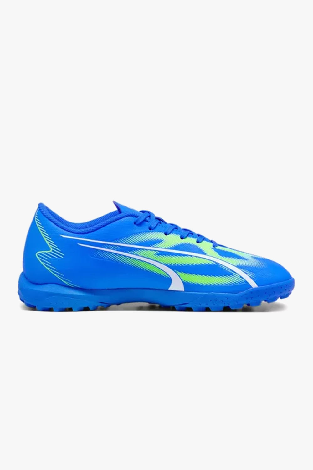CHUTEIRA ULTRA PLAY TT JR BDP SOC  107657 03-ULTRA BLUE-PUMA WHITE-PRO GREEN 34