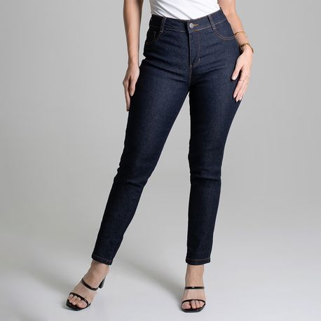 CALCA SKINNY CINTURA ALTA 266150 JEANS ESCURO 36