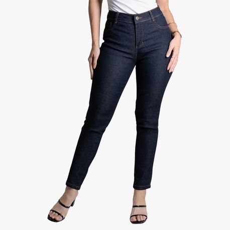 CALCA SKINNY CINTURA ALTA 266150 JEANS ESCURO 36