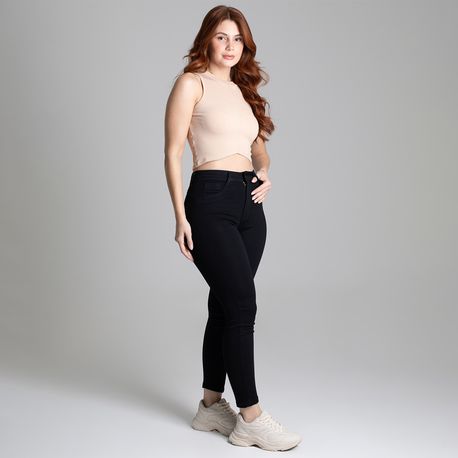 CIGARRETE SARJA PUSH UP PRETA 265750 PRETO 36