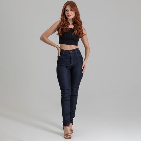 HOT PANTS COM ELAST JEANS AMACIADO 265185 JEANS 38