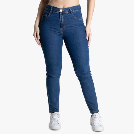CALCA SKINNY CINT ALTA LAV MEDIA 275519 JEANS MEDIO 36