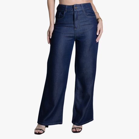 CALÇA JNS LYOCEL WIDE LEG AMACIADA 279502 JEANS AMACIADO 36