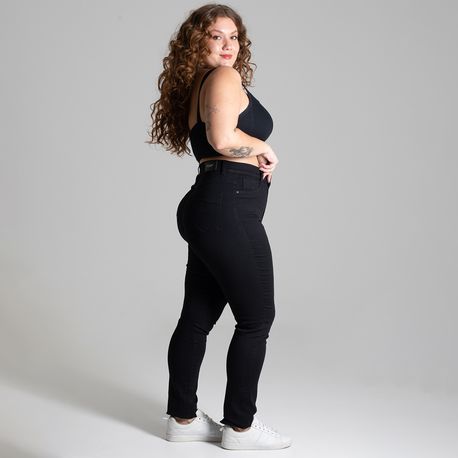 CALÇA PLUS PRETA 275124 PRETO 48
