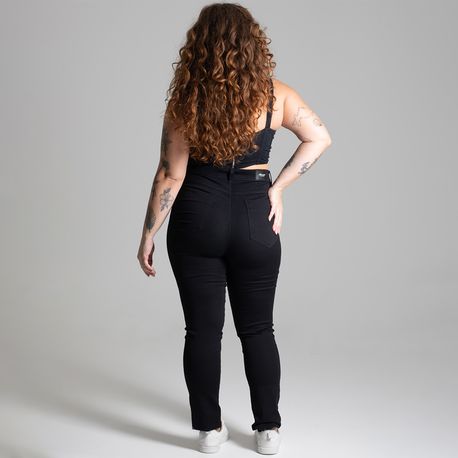 CALÇA PLUS PRETA 275124 PRETO 48