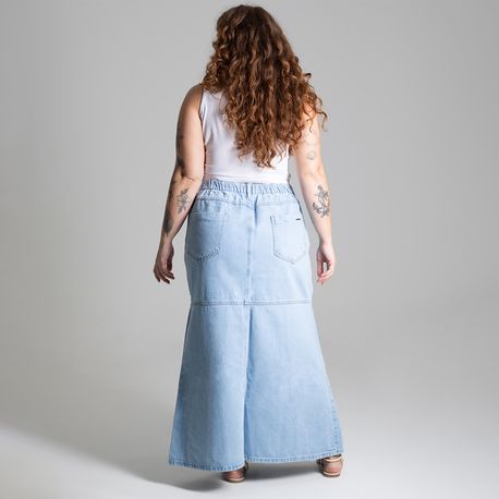 SAIA JEANS LONGA FENDA 274636/274494 JEANS 48