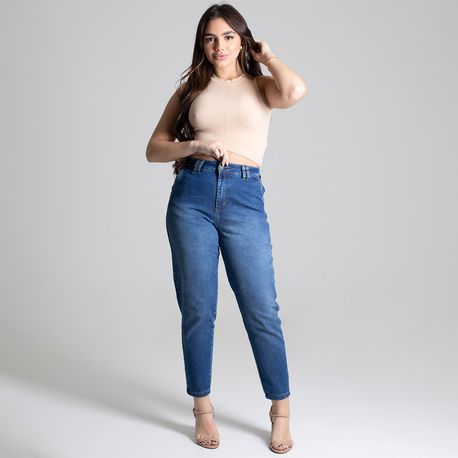 CALCA MOM JEANS MEDIO 277469 JEANS MEDIO 36