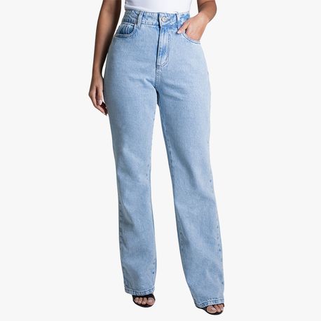 CALÇA JNS RETA LAV CLARA 279003 JEANS CLARO 36
