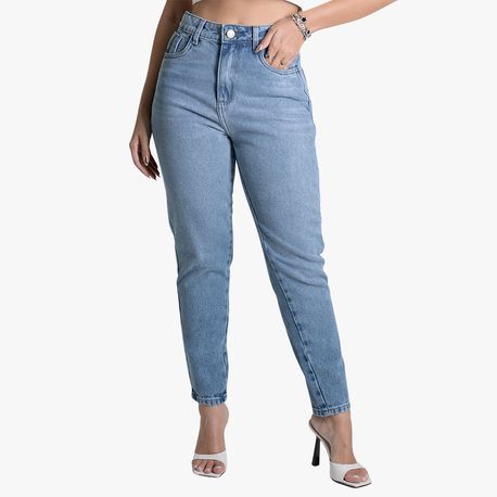 CALÇA JEANS MOM LAV CLARA 279347 JEANS ESCURO 36
