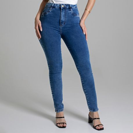 CALÇA JEANS LY SK PUSH UP LAV MÉDIA 278648 JEANS MEDIO 36