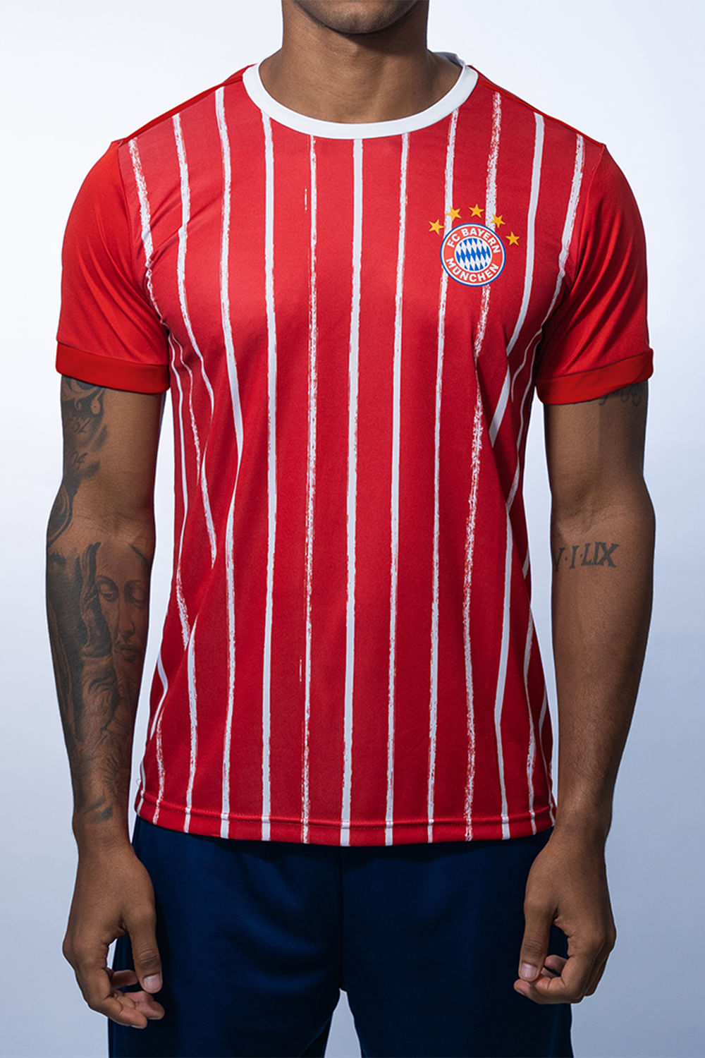 BAYERN  DRYFIT T-SHIRT 14616BM VERMELHO P