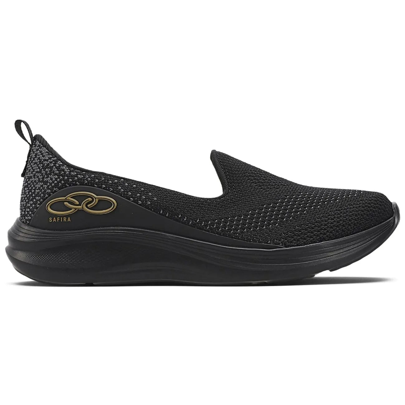TENIS SAFIRA W 43608374 PRETO/PRETO 36