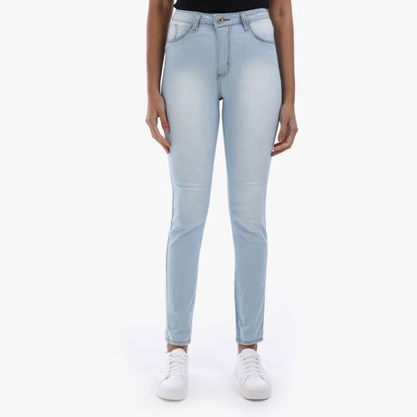 CALCA CLARA BARRA DOBRADA DJ40040 JEANS 38