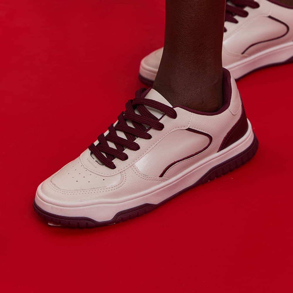TENIS CASUAL OS1211 OFF/MARSALA 34