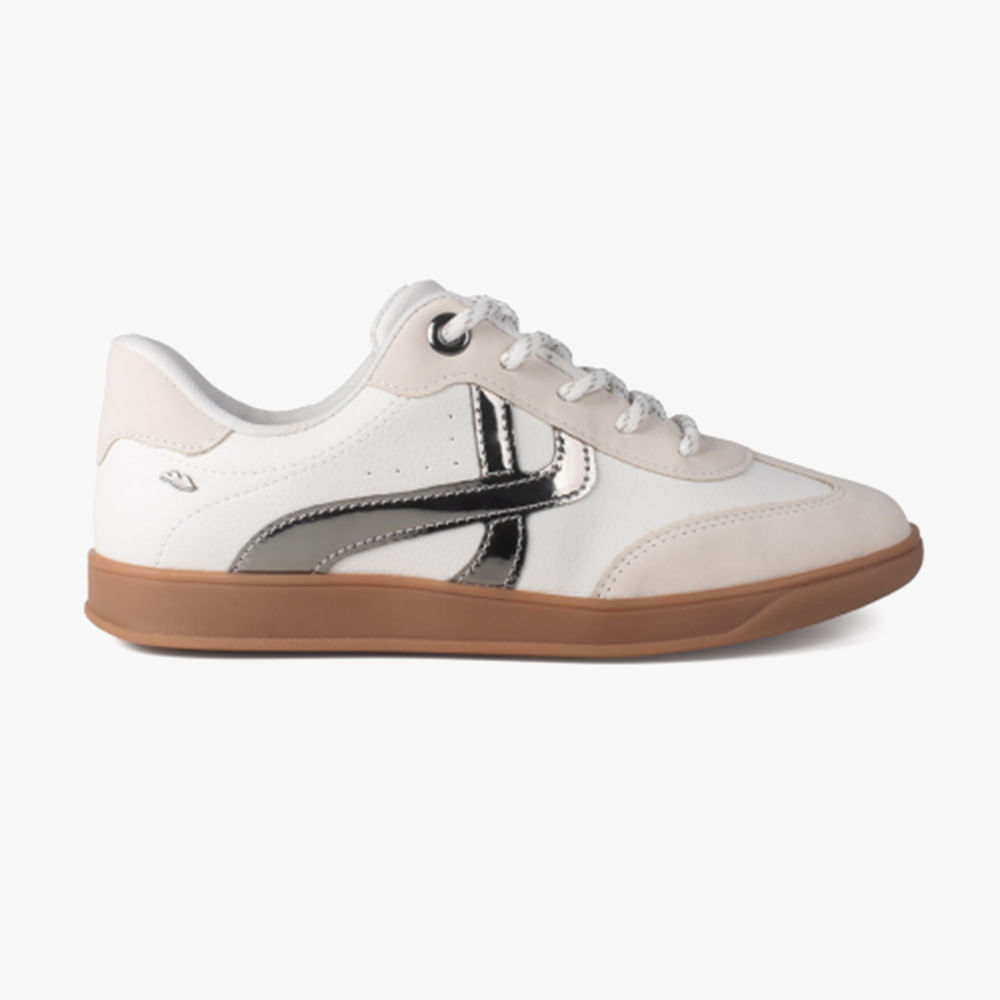 TENIS CASUAL MODA D0841 MARFIM 34