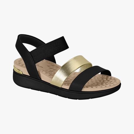 SANDALIA PAPETE CALCE FACIL 7151 119 PRETO 34
