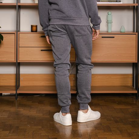 CALÇA DE MOLETOM JOGGER 270010A MESCLA P
