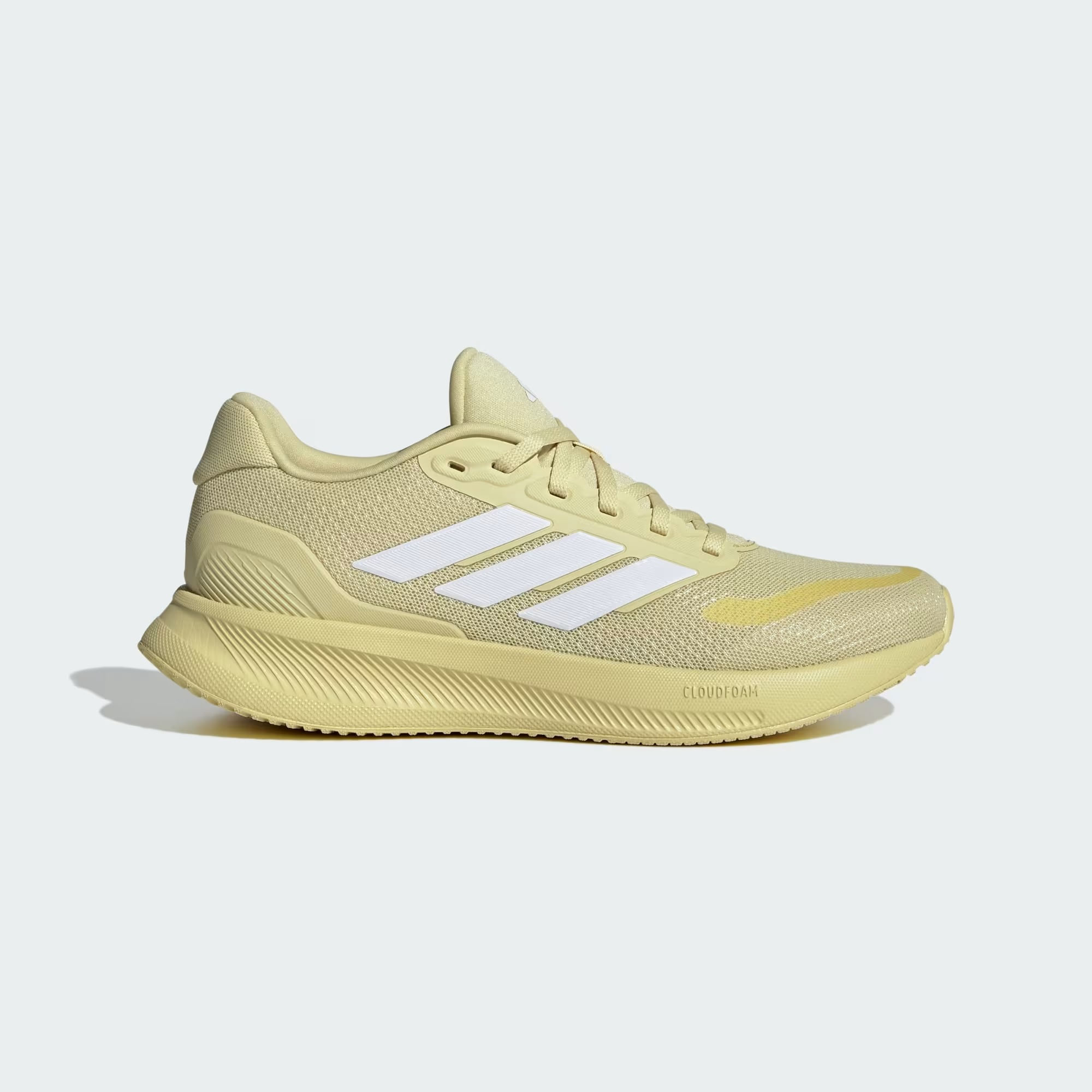 TENIS RUNFALCON 5 JI3974 POWDER YELLOW / CLOUD WHITE / CORE BLACK 34