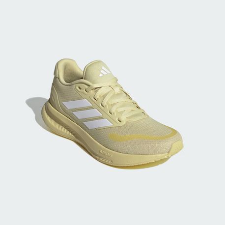 TENIS RUNFALCON 5 JI3974 POWDER YELLOW / CLOUD WHITE / CORE BLACK 34