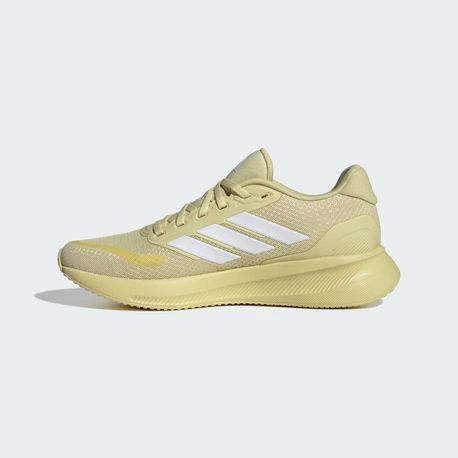 TENIS RUNFALCON 5 JI3974 POWDER YELLOW / CLOUD WHITE / CORE BLACK 34