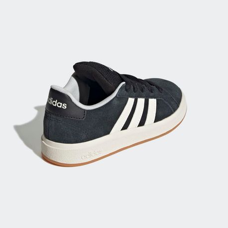 TENIS GRAND COURT ALPHA KIDS JH6178 CORE BLACK / OFF WHITE / GUM 26