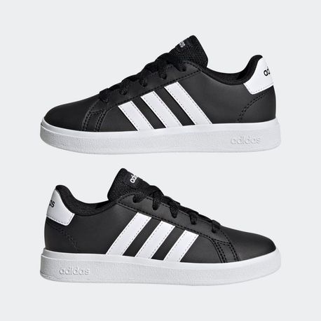 TENIS GRAND COURT KIDS GW6503 CORE BLACK / CLOUD WHITE / CORE BLACK 26