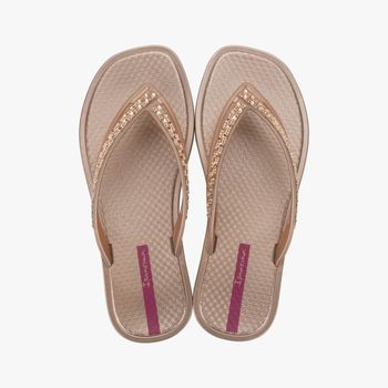 Chinelo de Dedo Cristal com Aplicação nas Tiras