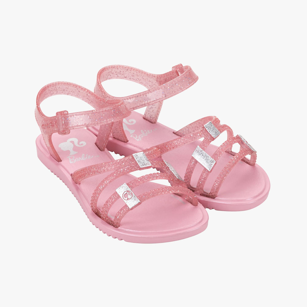 SANDALIA INF MNA 23057 BI159-ROSA/ROSA GLITTER 31