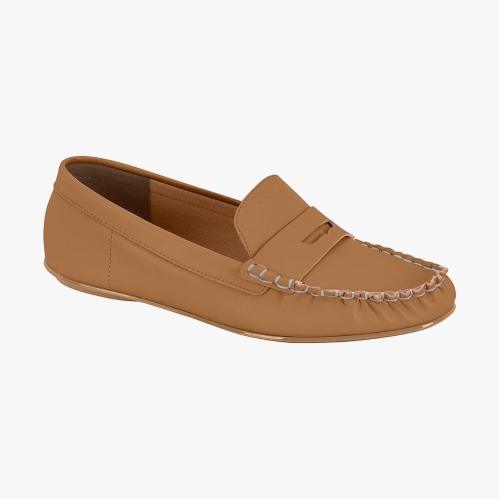 MOCASSIM  MONTADO BASICO 1465100 CAMEL 34