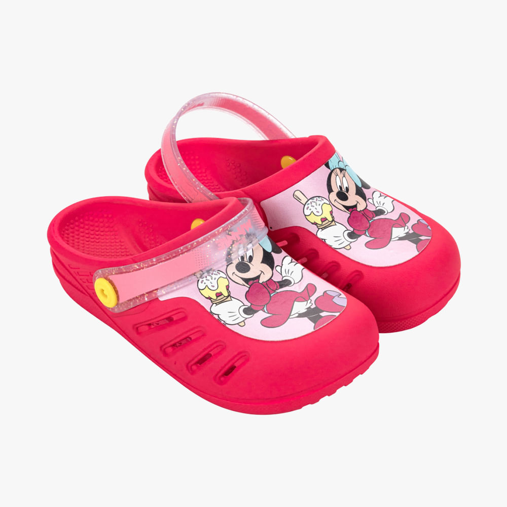 BABUCHE DISNEY STITCH 23239 BL117-ROSA ESCURO GLITER 29