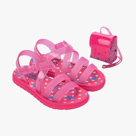 SANDALIA DISNEY 23247 BM486-ROSA/ROSA GLITER 34