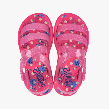 SANDALIA DISNEY 23247 BM486-ROSA/ROSA GLITER 34