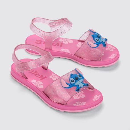 SANDALIA PAPETE INF  MNA 23196 BQ039 - ROSA/ROSA GLITTER 29