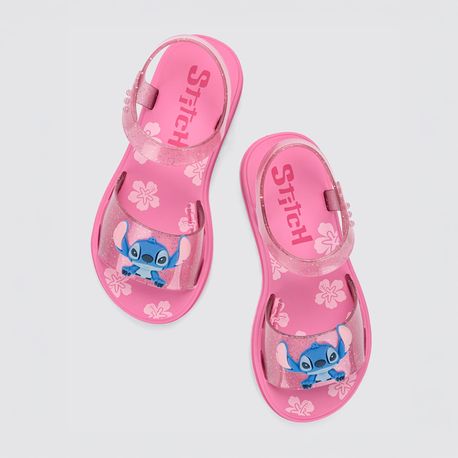 SANDALIA PAPETE INF  MNA 23196 BQ039 - ROSA/ROSA GLITTER 31