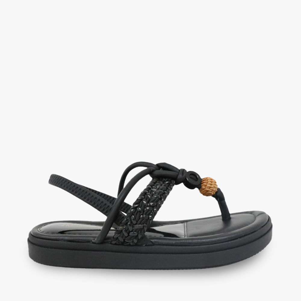 RASTEIRA SANDALIA PEDRAS MB082 01 PTO 34