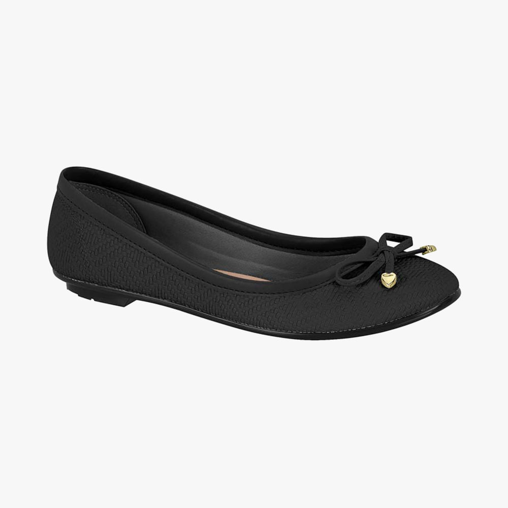 SAPATILHA RUSTICO BALLET 5027 1423 PRETO 35