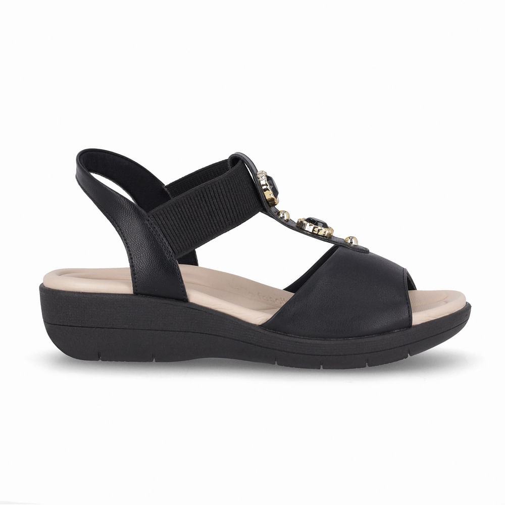 SANDALIA CONFORTO 239033 07 PRETO 35