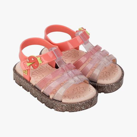 SANDALIA BB MNA 19061 BF749-ROSA GOIABA 22