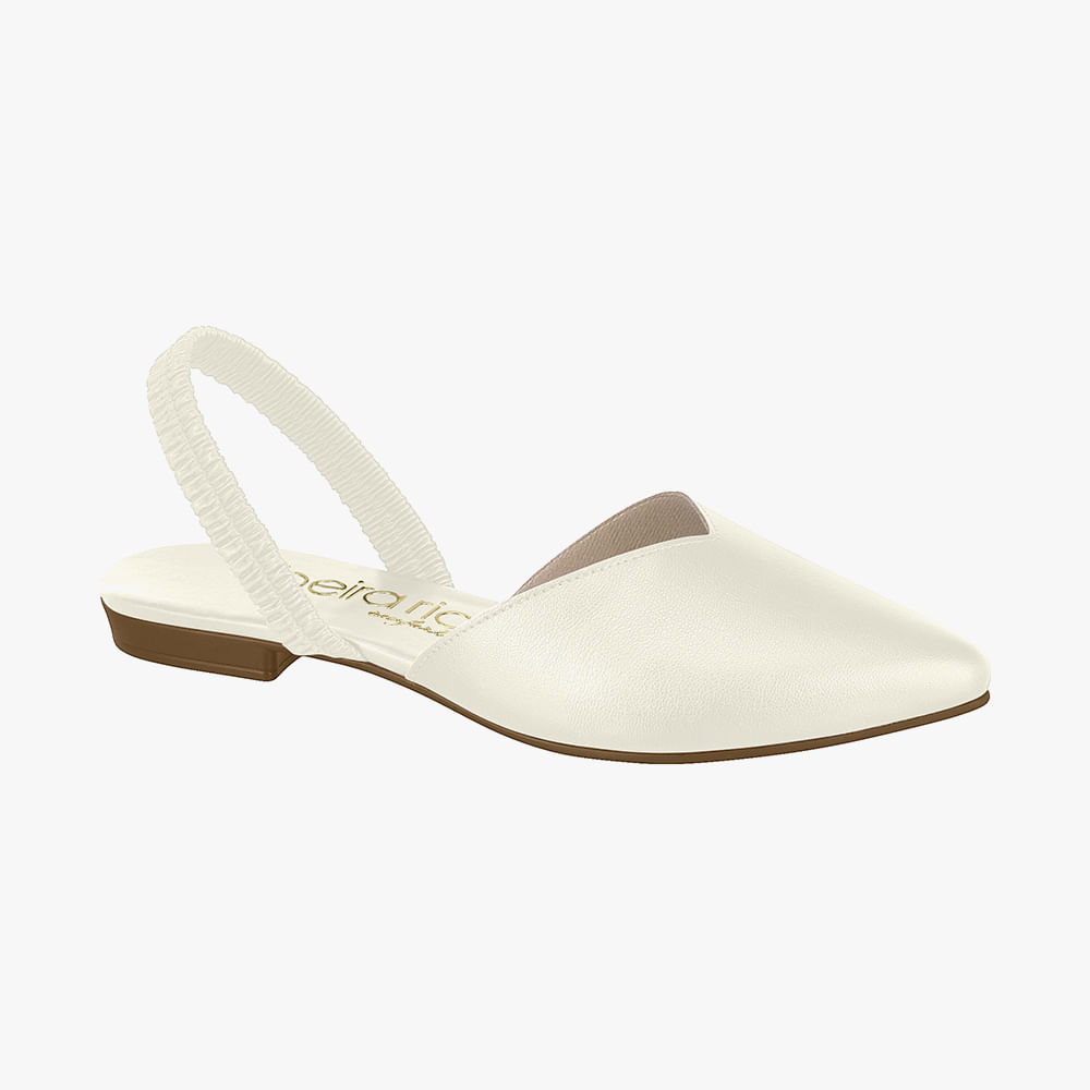 SAPATO RASTEIRO 4134 446 BRANCO OFF 526 35