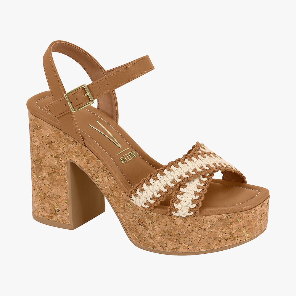 SANDALIA SALTO GROSSO 6541-102 NAT CAMEL/CAMEL 35