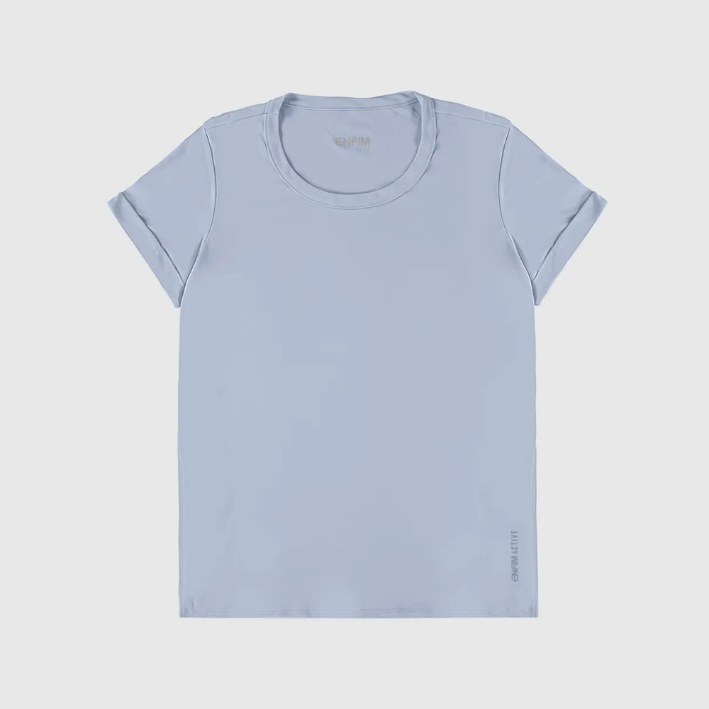 BLUSA SLIM ABERTURA 1000121053 AZUL G