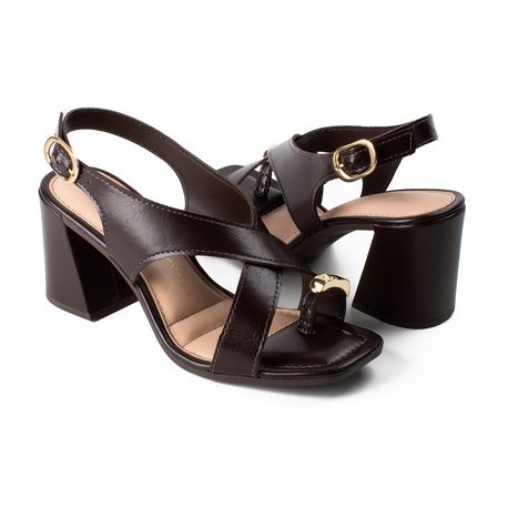 SANDALIA DE SALTO DEDINHO 		 Y9152	 0003 RISTRETO 						 35