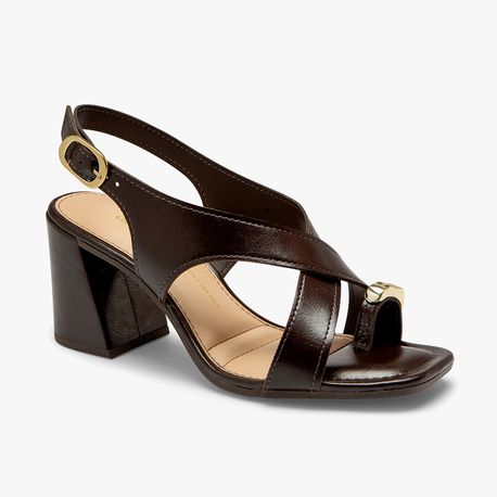 SANDALIA DE SALTO DEDINHO 		 Y9152	 0003 RISTRETO 						 35