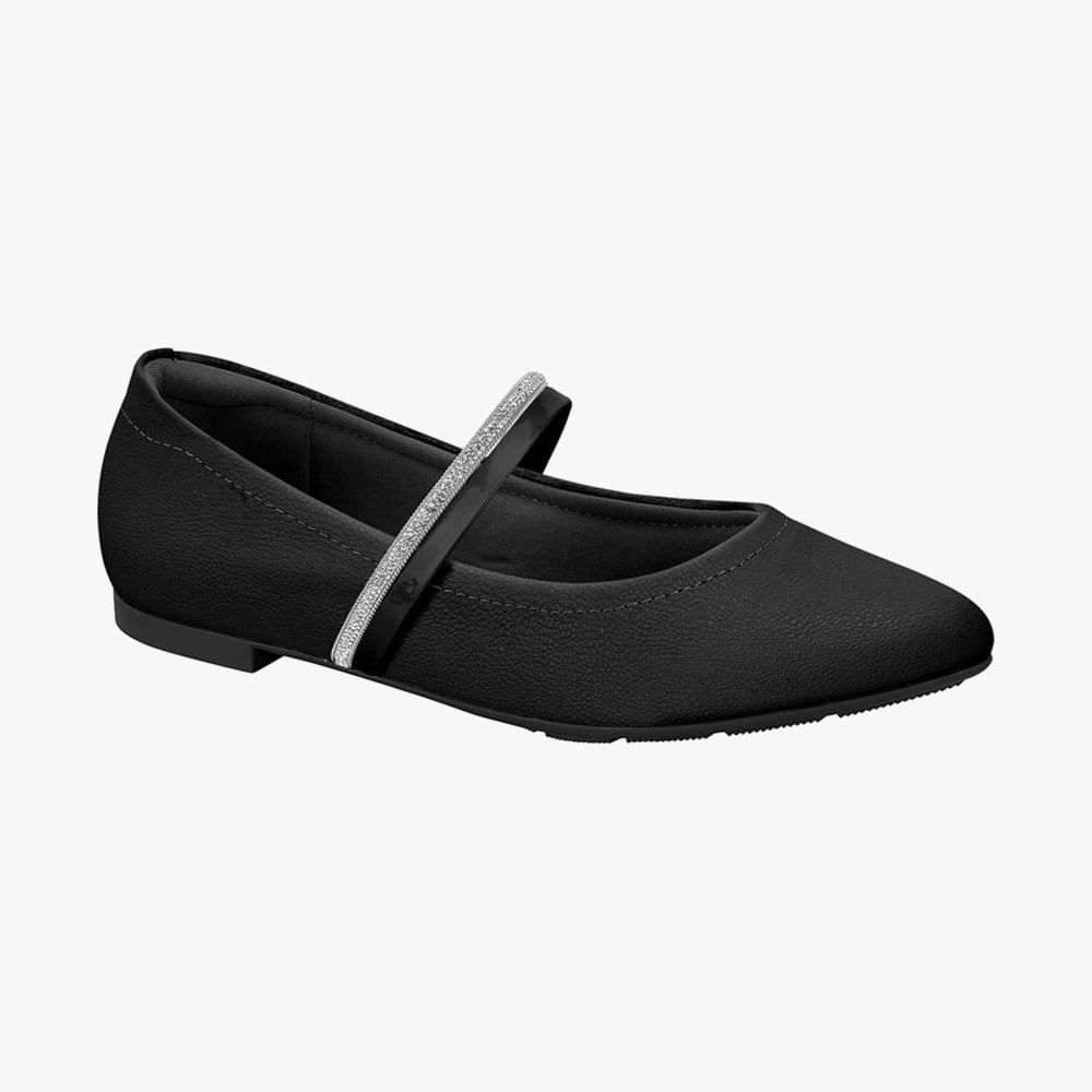 SAPATILHA MONTADA STRASS 7334247 PRETO 38