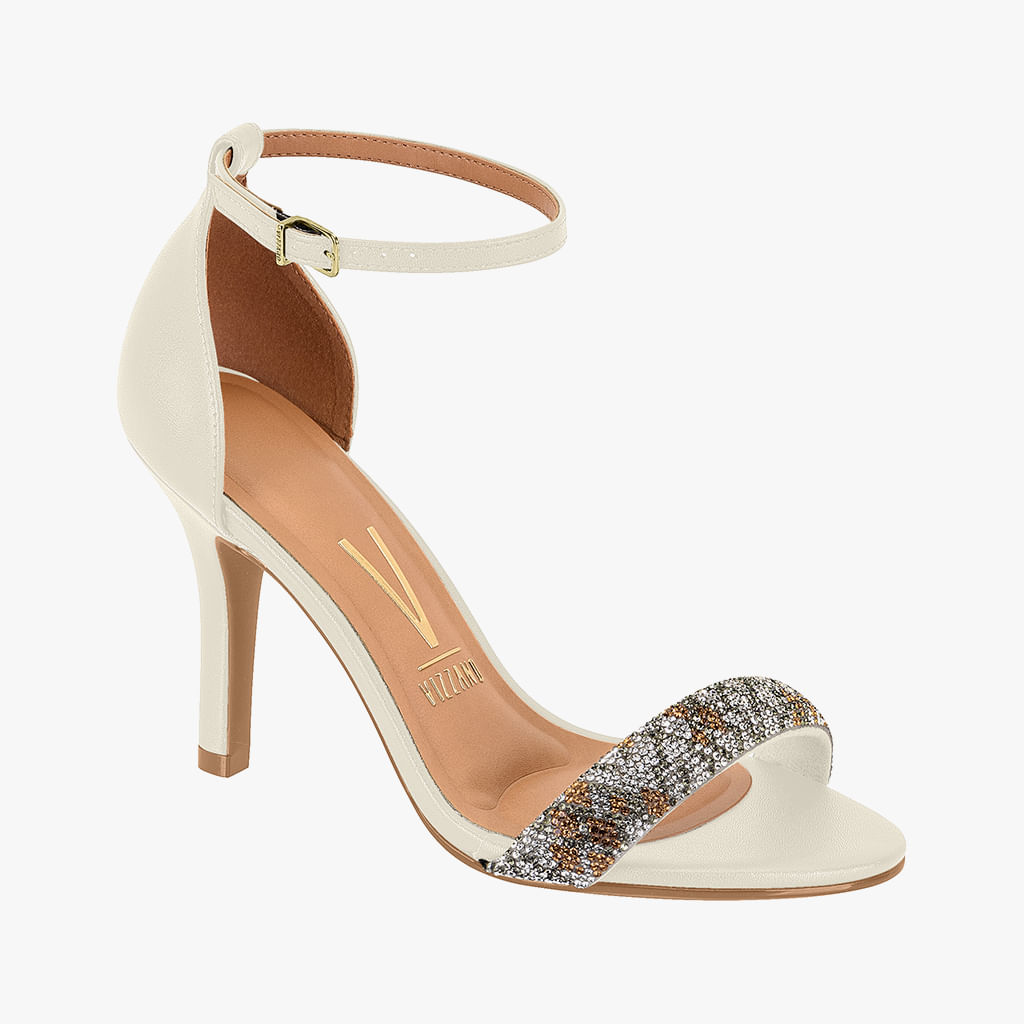 SALTO COM TIRAS 62491003 BRANCO 36