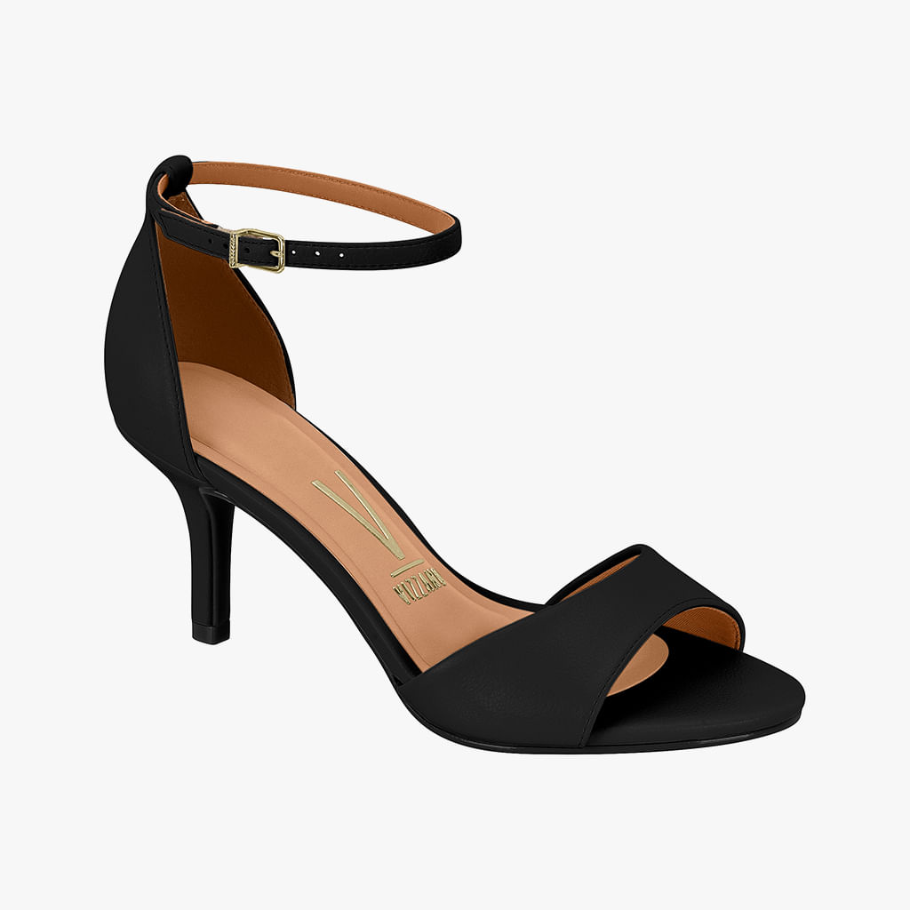 SANDALIA/SALTO 6524100 FLOATHER PRETO 35