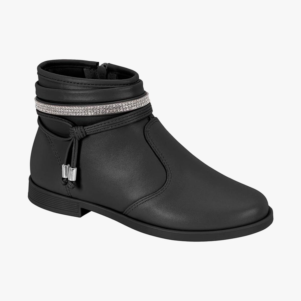 BOTA JUV MNA 2181 107 PRETO 36