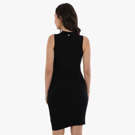 VESTIDO REG CANEL BASICO 474 PRETO P